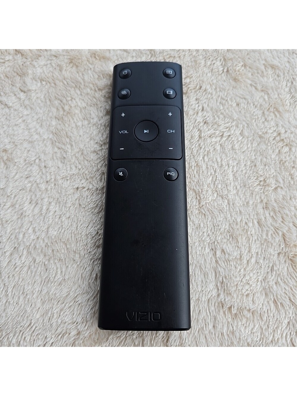 GENUINE VIZIO XRT132 SMART LED TV REMOTE CONTROL (USED)